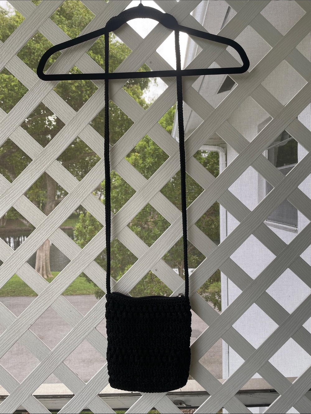 The Sak Vintage Black Crochet Crossbody - Picture 5 of 10